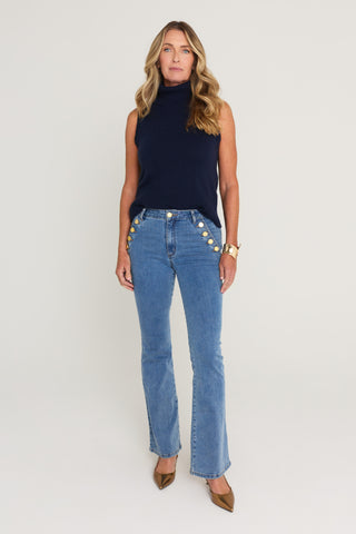 Allegra Bootcut Jean - Medium Blue