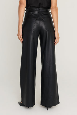 Daphne Leather Pant in Black, additional view, The Noli Shop