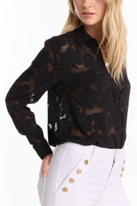 Stelle Button Up - Black