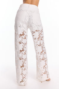 Celeste High Rise Jean - White (Preorder)