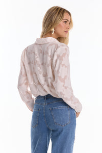 Stelle Button Up - Pearl