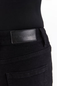 Kaia Pearl High Rise Jean - Black (Preorder)