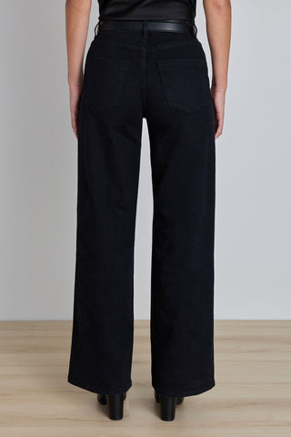 Kaia Pearl High Rise Jean - Black