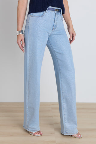 Brynn Crystal Jean - Medium Blue