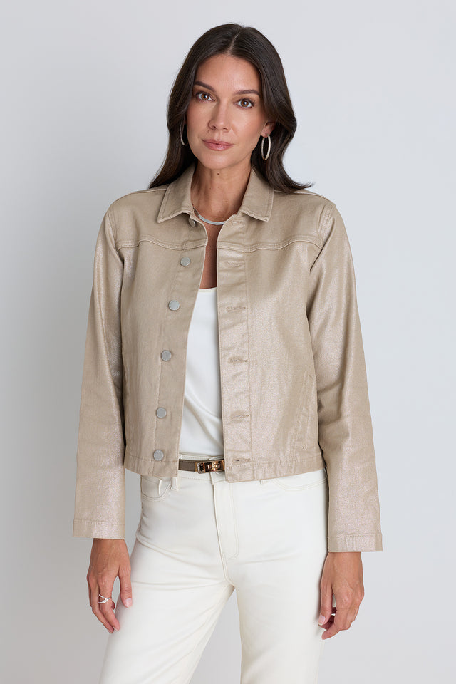 Joelle Jean Jacket - Champagne
