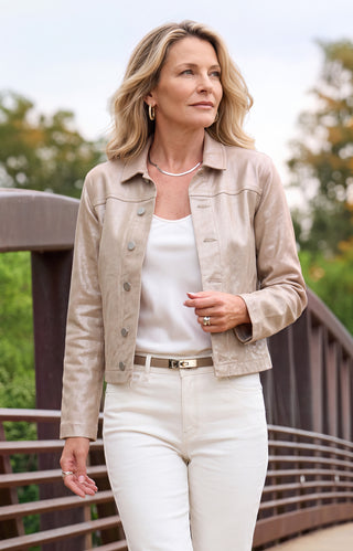 Joelle Jean Jacket - Champagne