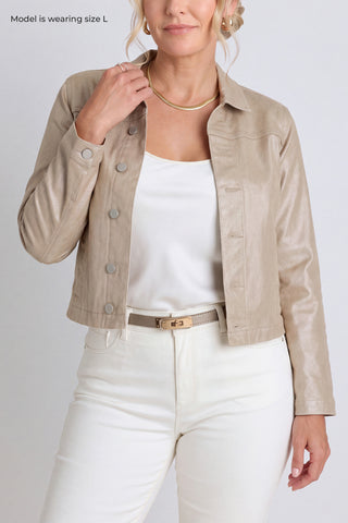 Joelle Jean Jacket - Champagne