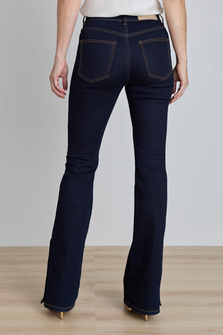 Veronica Button Jean - Indigo