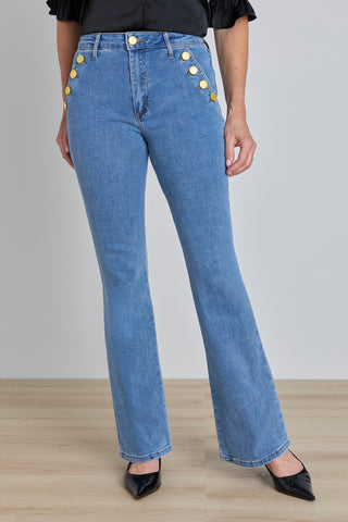 Allegra Bootcut Jean - Medium Blue