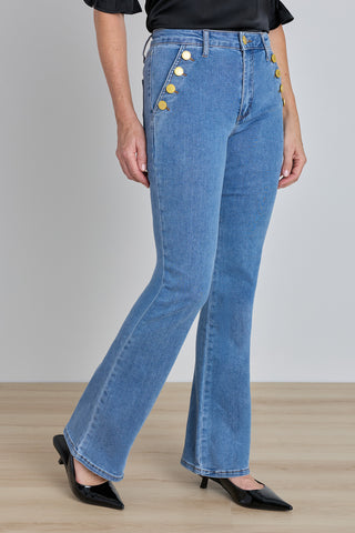Allegra Bootcut Jean - Medium Blue