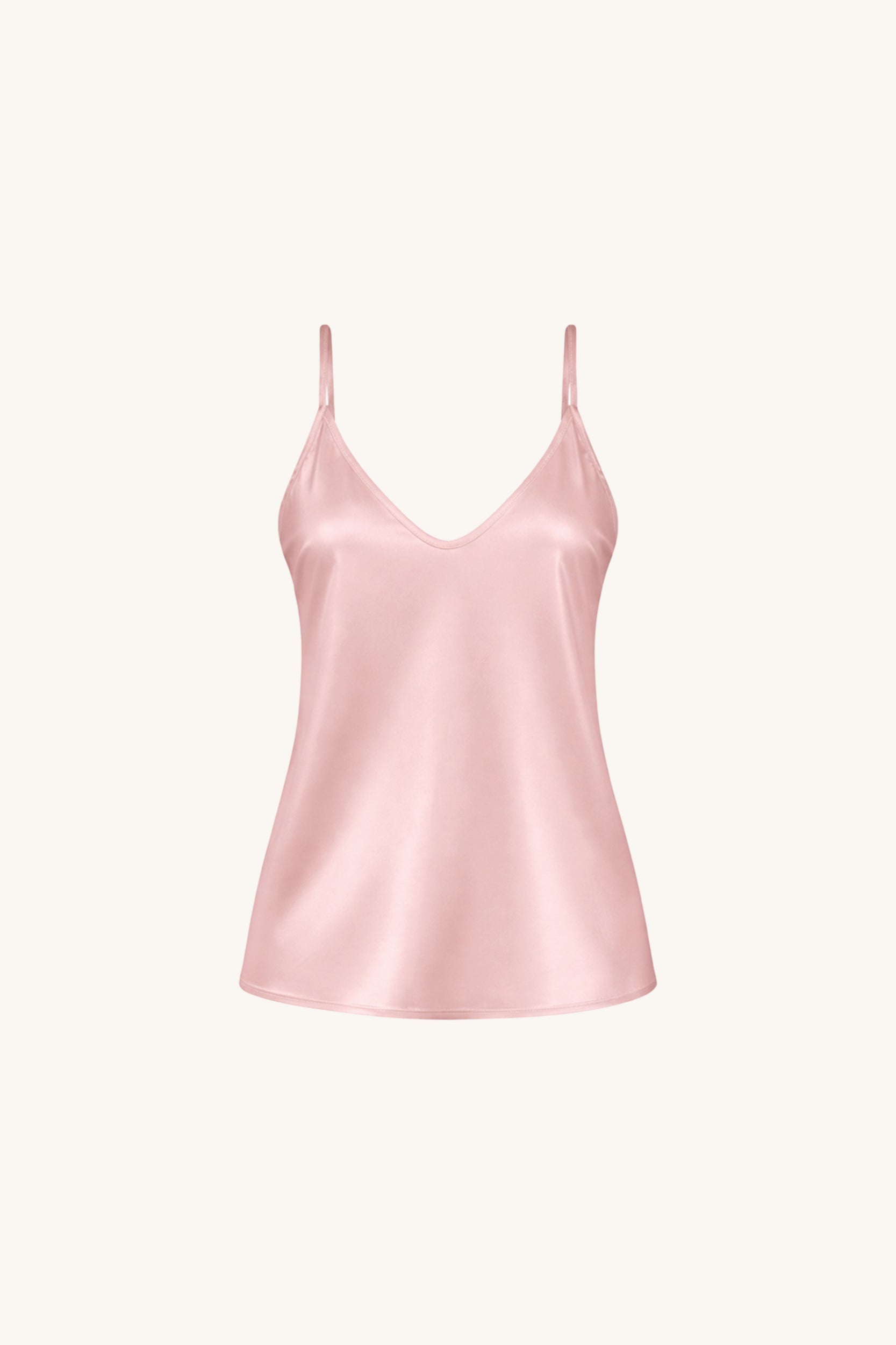 Yara Silk Camisole - Blush | The Noli Shop