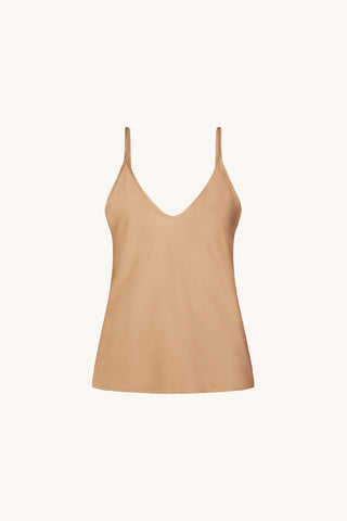 Yara Silk Camisole - Mocha