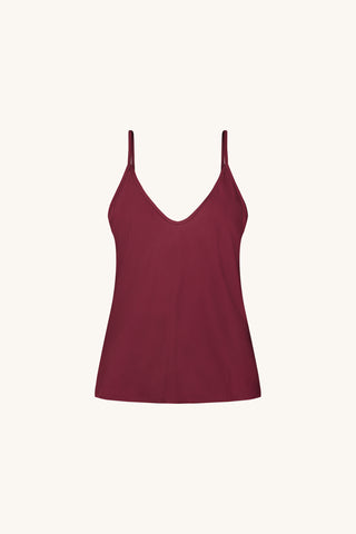 Yara Silk Camisole - Mulberry