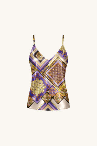 Yara Silk Camisole - Riviera Chain
