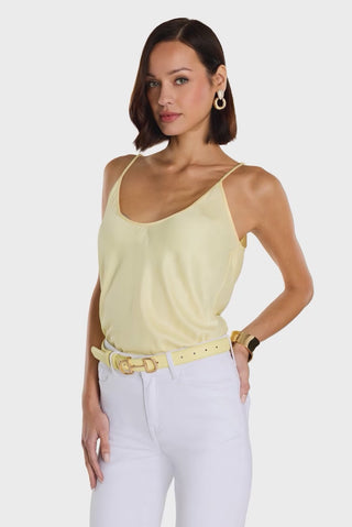 Yara Silk Camisole - Sunshine Yellow