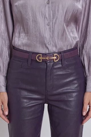 Heritage Belt - Midnight Plum