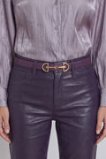 Heritage Belt - Midnight Plum