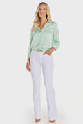 Sara Silk Blouse - Mint