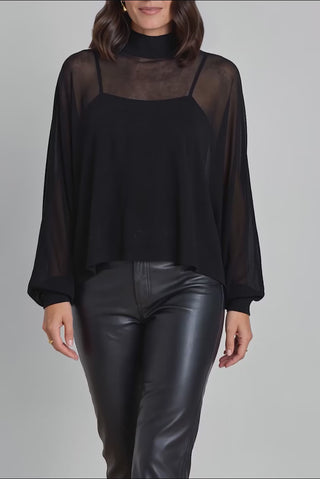 Donna Two Piece Sweater - Black
