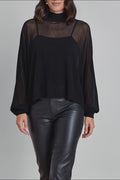 Donna Two Piece Sweater - Black