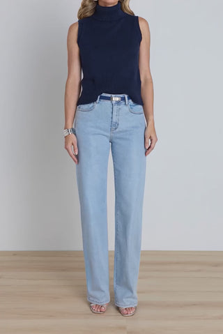 Brynn Crystal Jean - Medium Blue