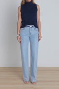 Brynn Crystal Jean - Medium Blue