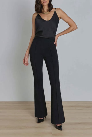 Farrah Ponte Pant - Black