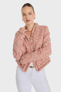 Florence Tweed Jacket - Rose Multi