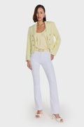 Gabrielle Double Breasted Blazer - Sunshine Yellow