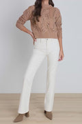 Elea Crystal Sweater - Mocha