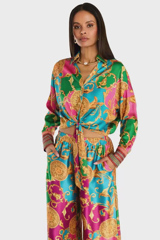 Marcia Silk Pant - Dolce Sun